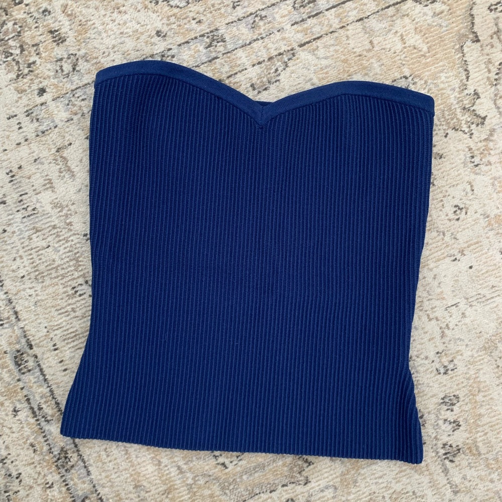 ARITZIA Babaton Sculpt Knit Sweetheart Tube Top NWOT